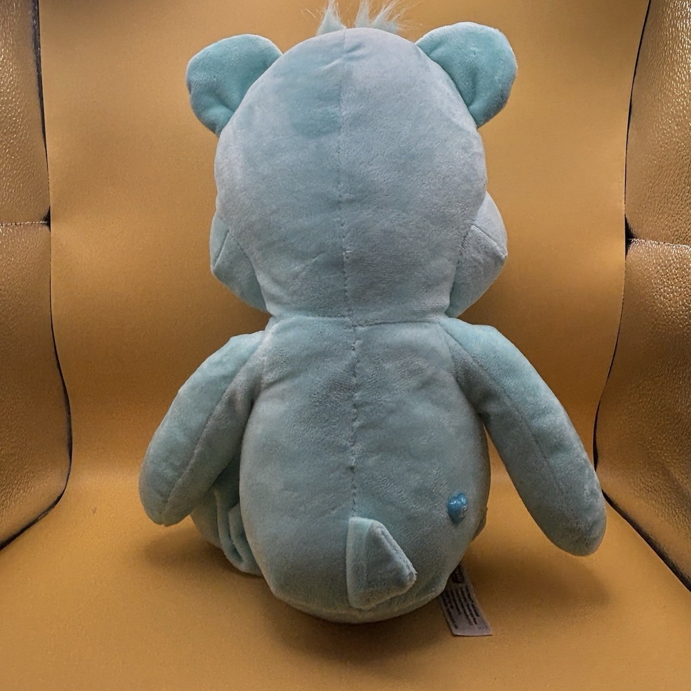 Care Bears Plush Stuffed Toy Wish Bear 14" Teal Soft Huggable Gift For Kids - Picture 8 of 10